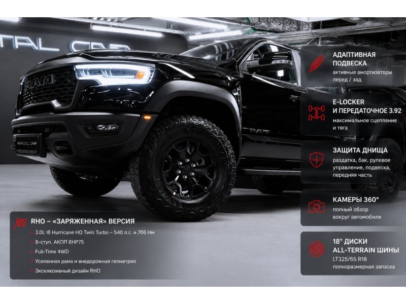 RAM 1500 RHO 2025